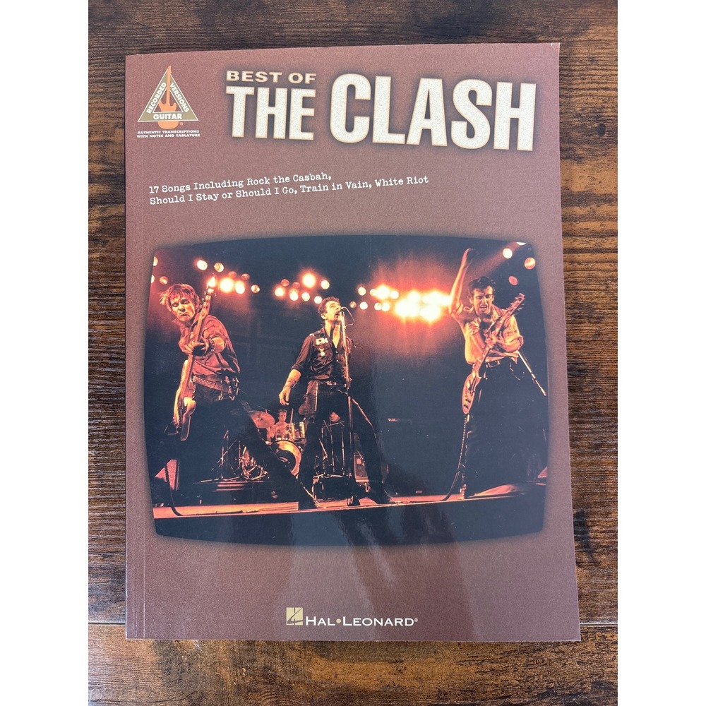 Best of The Clash Hal Leonard Guitar Tab Songbook 17 Songs London Calling